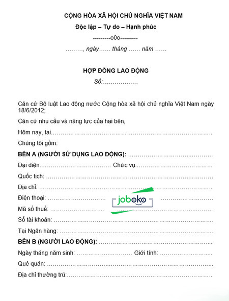 mau hop dong lao dong
