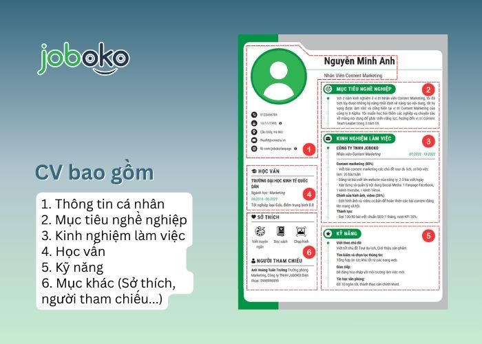 Cấu trúc CV