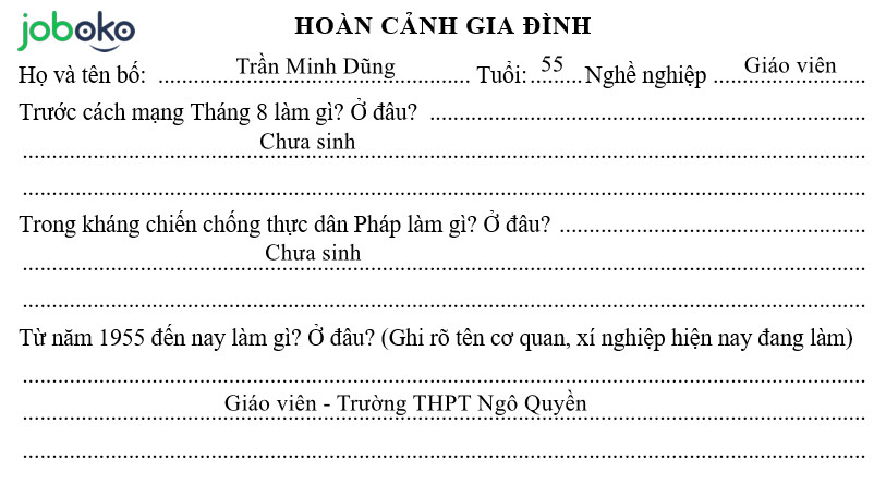 cach ghi so yeu ly lich