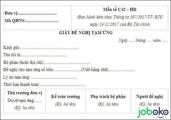 mau giay de nghi tam ung 3