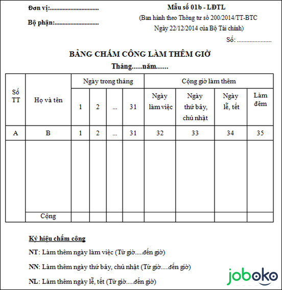 mau bang cham cong lam them gio 3