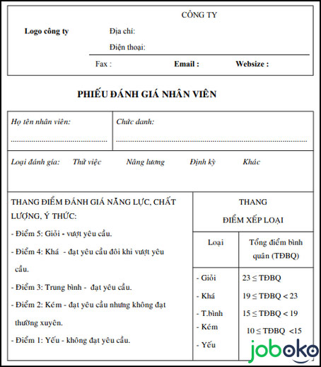 mau danh gia nang luc nhan vien 4