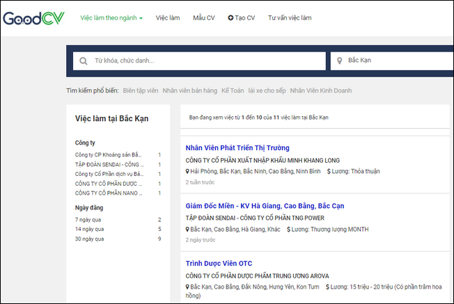 kinh nghiem tim viec lam tai bac kan 2
