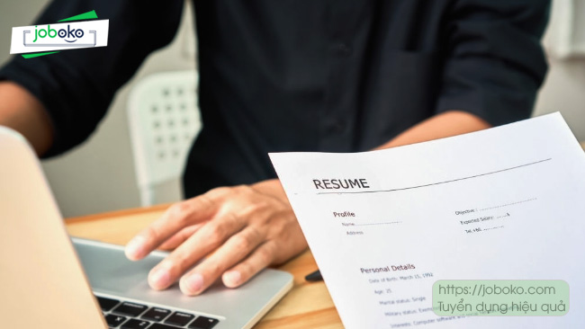 cach viet cv xin thuc tap an tuong chinh phuc nha tuyen dung 2