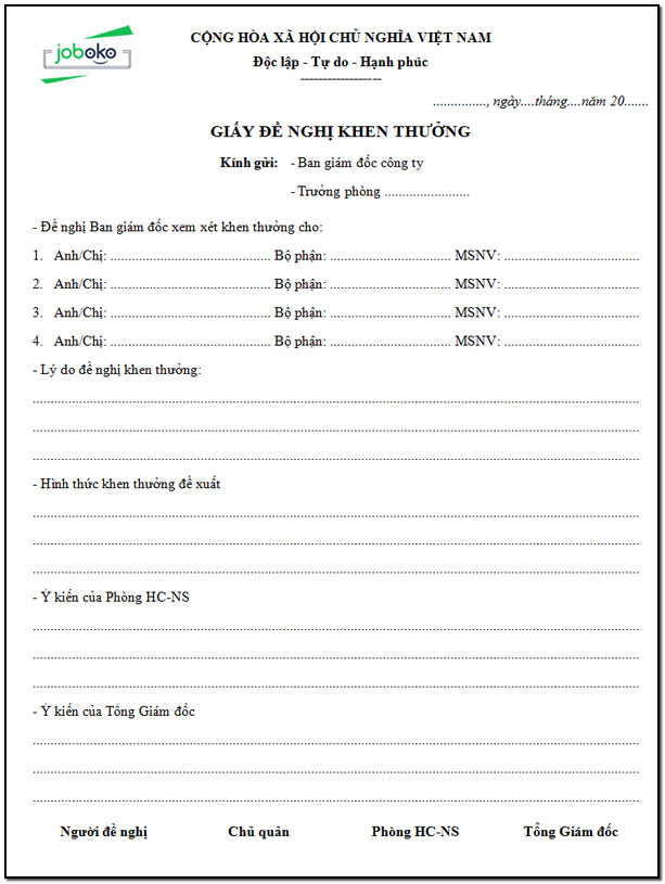 mau giay de nghi khen thuong 2