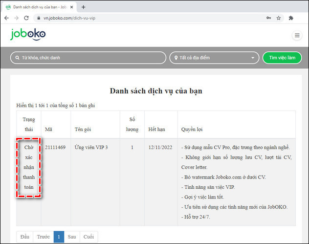 cach nang cap tai khoan ung vien joboko 8