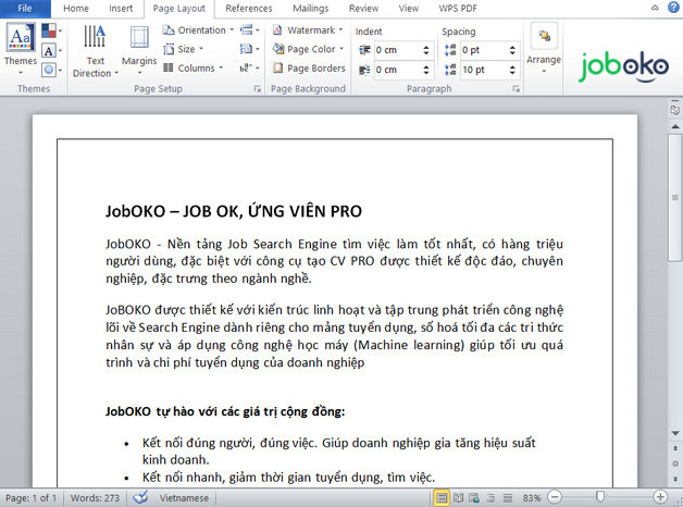 cach tao duong vien trong word 5